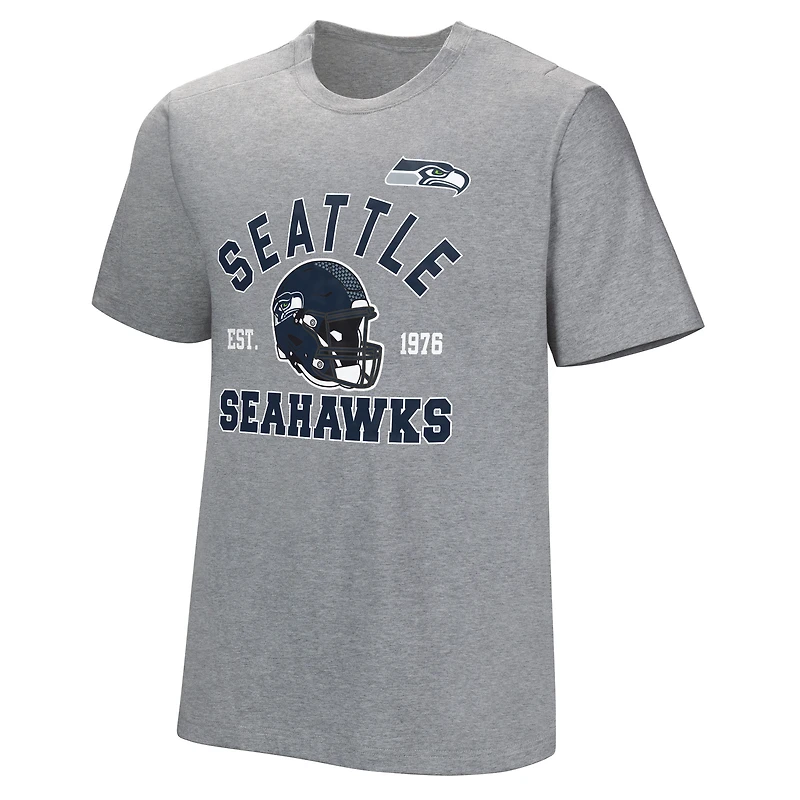 Men's  Gray Seattle Seahawks Tackle Adaptive T-Shirt