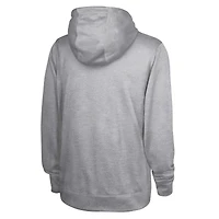 Sweat à capuche en polaire gris chiné pour hommes, Seattle Seahawks Grid Drill Streak