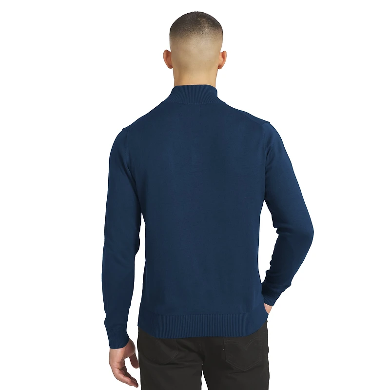 Pull-over J. Palmer College Navy Seattle Seahawks pour homme