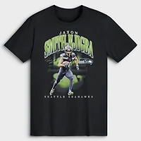 Men's Jaxon Smith-Njigba Black Seattle Seahawks Player Hype T-Shirt