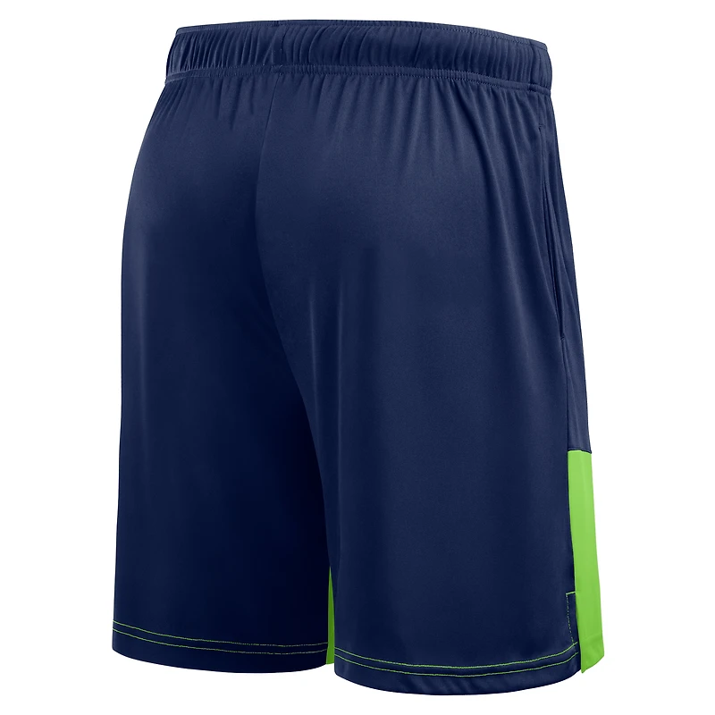 Men's Logo Athletic College Navy Seattle Seahawks Best of the Shorts