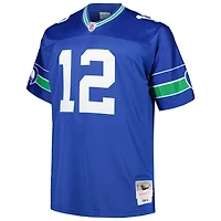 Maillot de joueur retraité Mitchell & Ness 12s Royal Seattle Seahawks Big Tall Legacy pour hommes