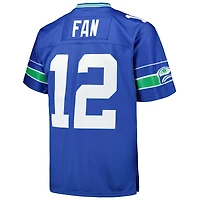 Maillot de joueur retraité Mitchell & Ness 12s Royal Seattle Seahawks Big Tall Legacy pour hommes