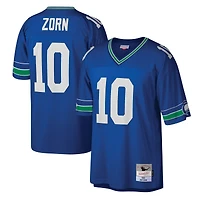 Maillot réplique Legacy Mitchell & Ness Jim Zorn Royal Seattle Seahawks pour homme