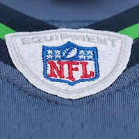 Maillot réplique rétro Mitchell & Ness Marshawn Lynch bleu Seattle Seahawks 2010 pour homme