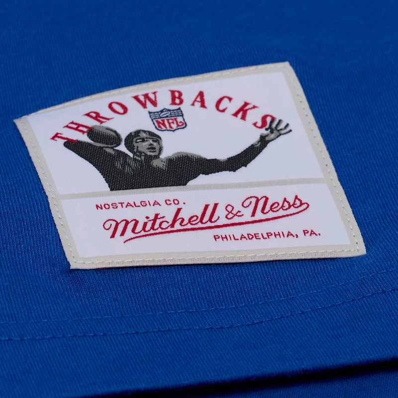 Men's Mitchell & Ness  Royal/Green Seattle Seahawks Head Coach Tank Top