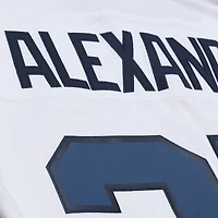 Men's Mitchell & Ness Shaun Alexander White Seattle Seahawks 2005 Legacy Throwback Replica Jersey