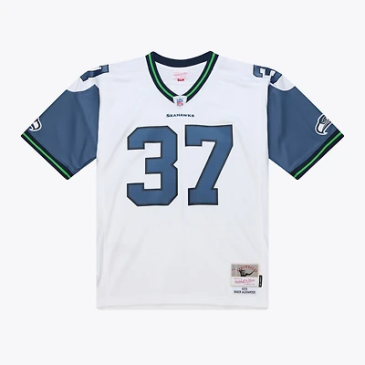 Men's Mitchell & Ness Shaun Alexander White Seattle Seahawks 2005 Legacy Throwback Replica Jersey