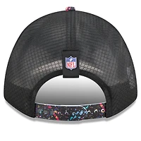 Casquette ajustable 9FORTY NFL Crucial Catch 2025 des Seattle Seahawks de New Era pour homme, noire