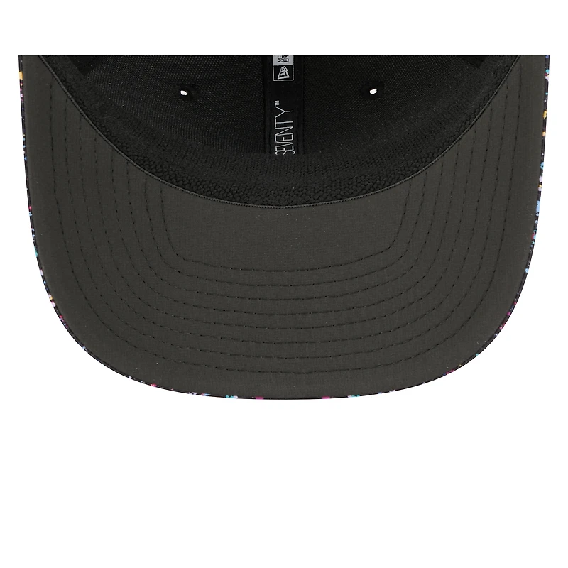 Men's New Era Black Seattle Seahawks 2025 NFL Crucial Catch 9SEVENTY Adjustable Hat