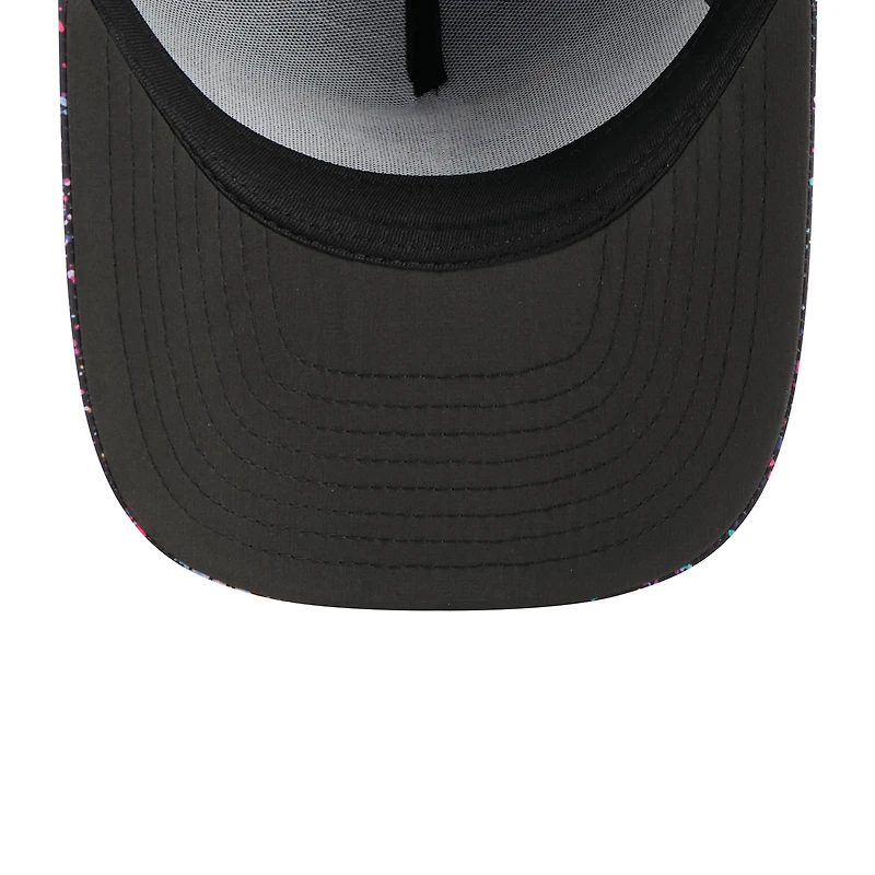 Casquette snapback 9FIFTY Crucial Catch NFL 2025 New Era noire pour homme des Seattle Seahawks