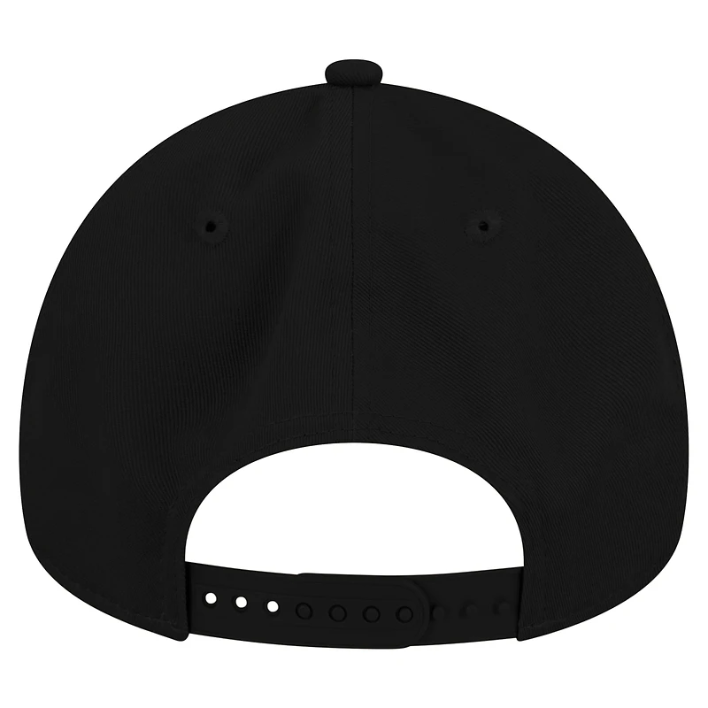 Men's New Era Black Seattle Seahawks Smith 9FORTY Adjustable hat