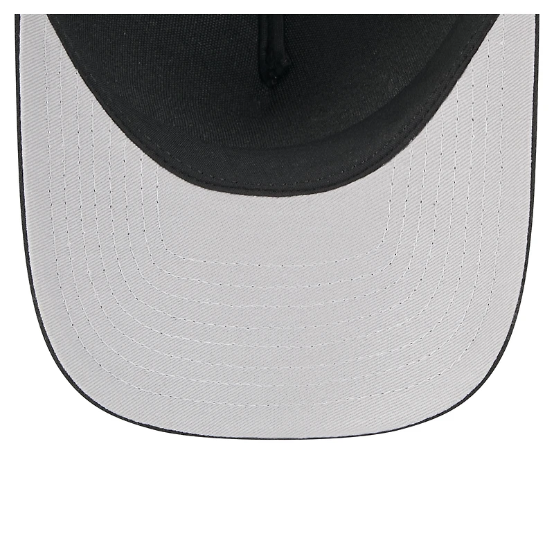 Men's New Era  Black Seattle Seahawks Team Collection 9FORTY M-Crown A-Frame Adjustable Hat