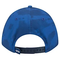 Casquette ajustable New Era 9Forty M-Crown A-Frame bleue des Seattle Seahawks pour homme