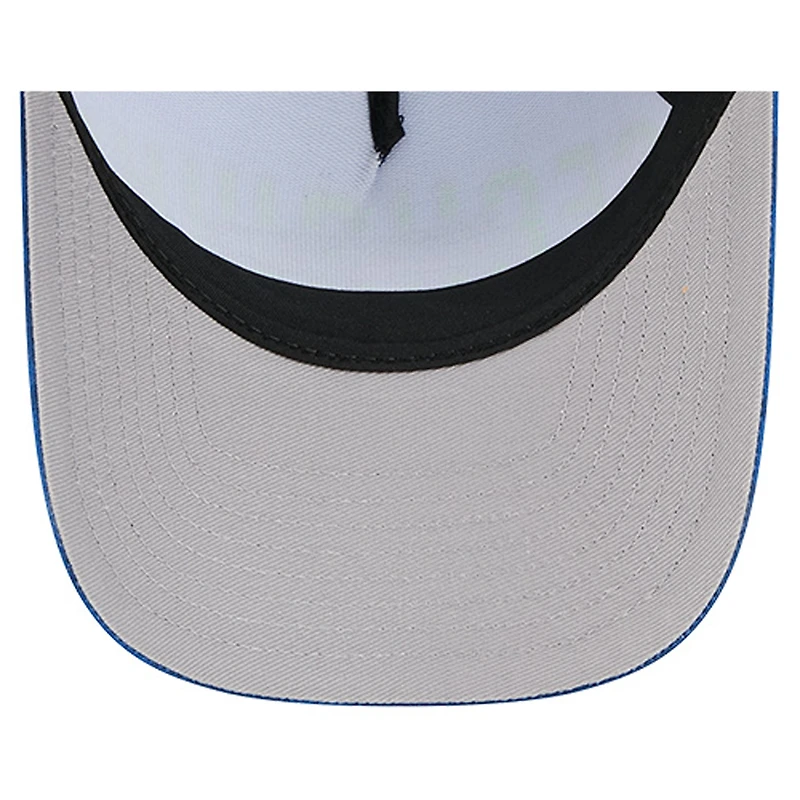 Men's New Era Blue Seattle Seahawks Tie Dye Fade 9Forty M-Crown A-Frame Adjustable Hat