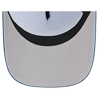 Men's New Era Blue Seattle Seahawks Tie Dye Fade 9Forty M-Crown A-Frame Adjustable Hat