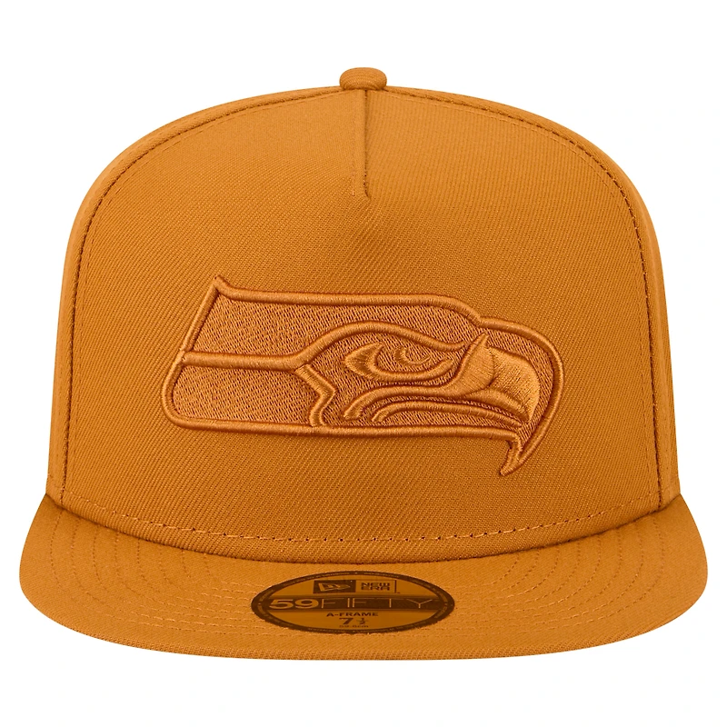 Casquette ajustée A-Frame 59FIFTY marron pour homme, coloris Pack, des Seattle Seahawks de New Era