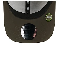 Casquette 39THIRTY Flex New Era pour homme, camouflage/vert foncé, Seattle Seahawks 2025 Salute to Service