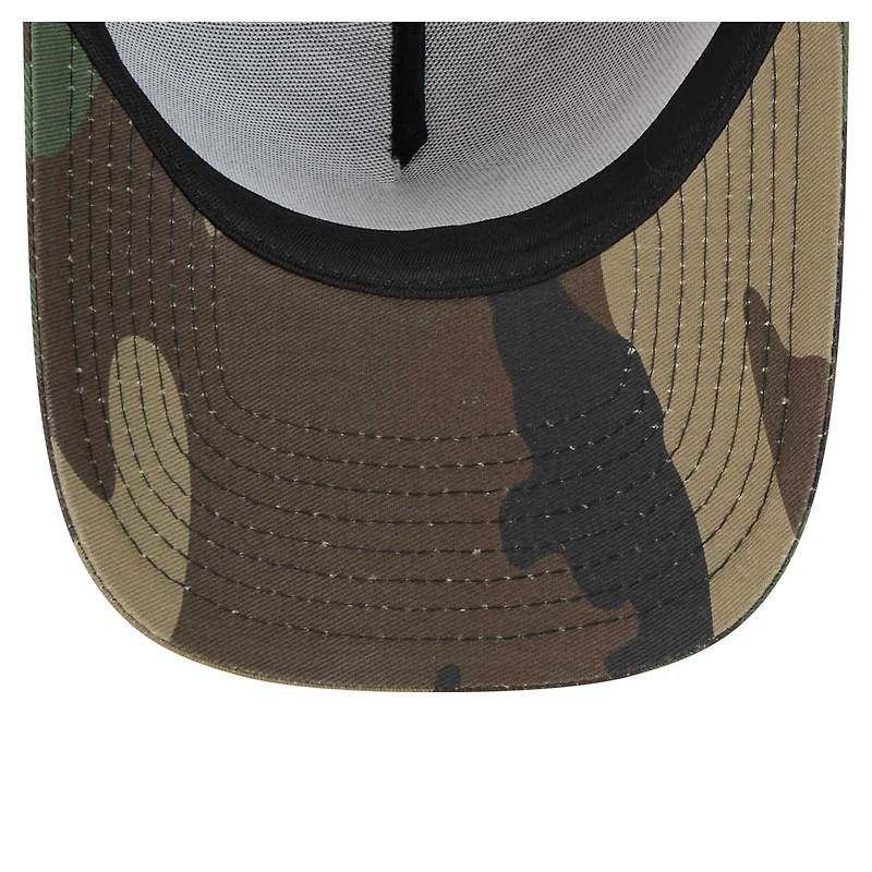 Casquette ajustable New Era Camo Seattle Seahawks Mystic Camo A-Frame 9FORTY pour homme