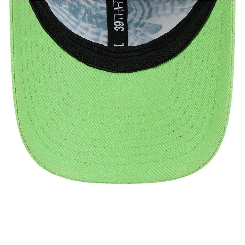 Men's New Era College Navy/Neon Green Seattle Seahawks 2026 NFL Draft 39THIRTY M-Crown Flex Hat