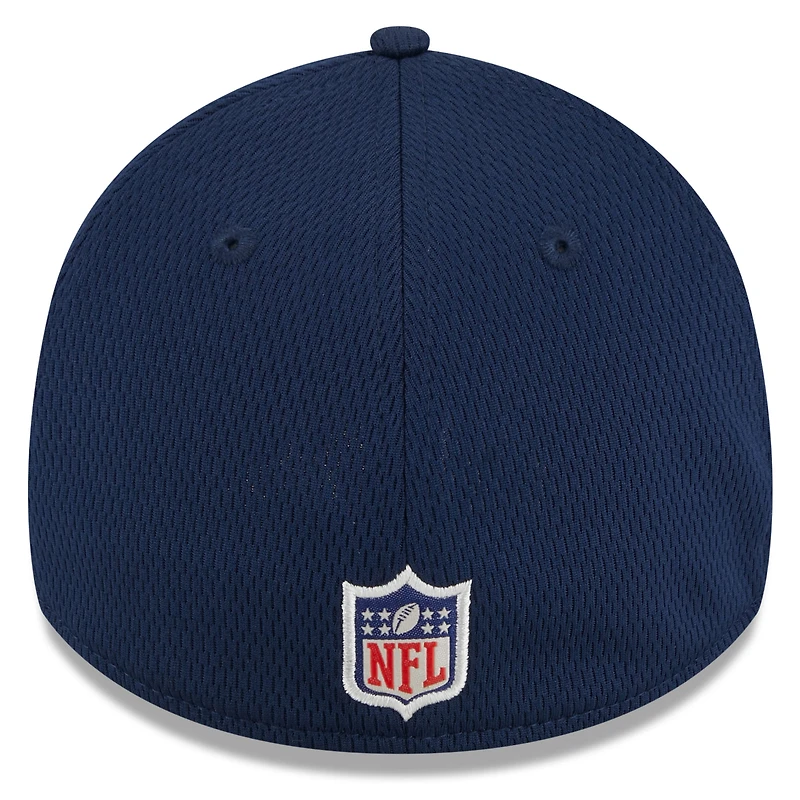 Men's New Era  College Navy Seattle Seahawks 2023 NFL Training Camp 39THIRTY Flex Hat