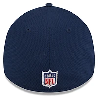 Men's New Era  College Navy Seattle Seahawks 2023 NFL Training Camp 39THIRTY Flex Hat