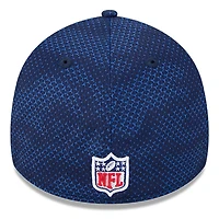 Casquette flexible New Era College Navy Seattle Seahawks 2024 Sideline 39THIRTY pour hommes