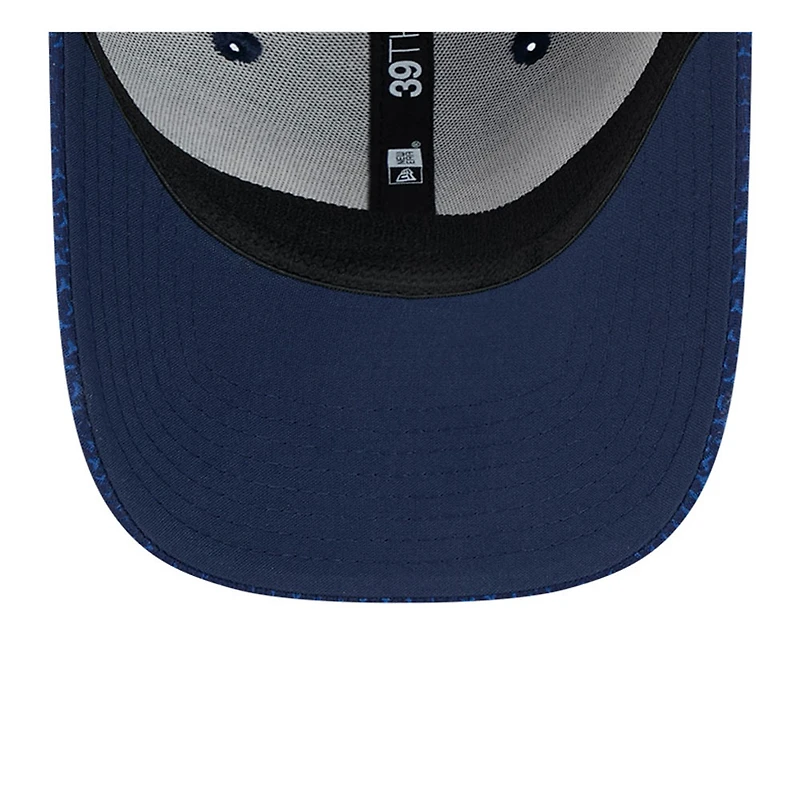 Casquette flexible New Era College Navy Seattle Seahawks 2024 Sideline 39THIRTY pour hommes