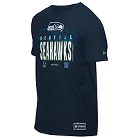 Men's New Era  College Navy Seattle Seahawks 2025 NFL Training Camp T-Shirt