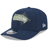 Casquette ajustable 9SEVENTY pour homme, collection rivalités 2025, bleu marine New Era, Seattle Seahawks