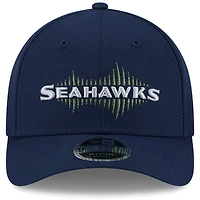 Casquette ajustable 9FORTY M-Crown pour homme, bleu marine universitaire, collection Rivalités 2025, collection New Era