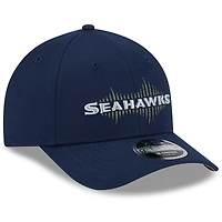 Casquette ajustable 9FORTY M-Crown pour homme, bleu marine universitaire, collection Rivalités 2025, collection New Era
