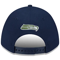 Casquette ajustable 9FORTY M-Crown pour homme, bleu marine universitaire, collection Rivalités 2025, collection New Era