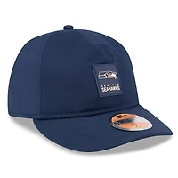 Casquette ajustée 59FIFTY pour homme New Era College Navy Seattle Seahawks 2025 Sideline Retro Crown
