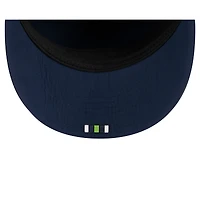 Casquette ajustée 59FIFTY pour homme New Era College Navy Seattle Seahawks 2025 Sideline Retro Crown