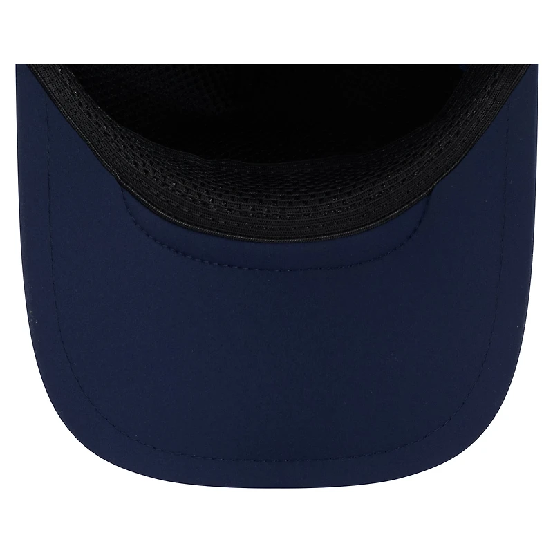 Casquette trucker ajustable New Era College Navy Seattle Seahawks 2026 Sideline APEX 9FORTY pour homme
