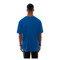 Men's New Era  College Navy Seattle Seahawks Combine Authentic Training Throwback T-Shirt