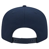 Men's New Era  College Navy Seattle Seahawks Core Team Script 9FIFTY Snapback Hat