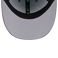 Casquette Snapback 9FIFTY principale à profil bas des Seattle Seahawks New Era College Navy pour hommes