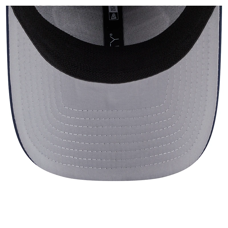 Men's New Era College Navy Seattle Seahawks Perforated 39THIRTY Flex Hat
