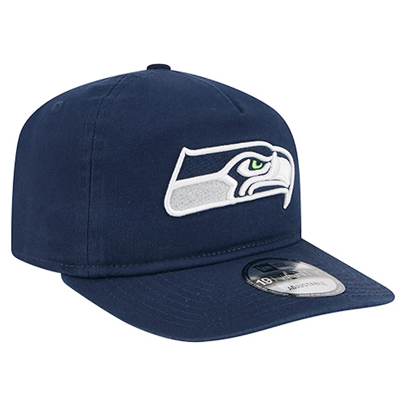 Casquette ajustable 19TWENTY pour homme New Era College Navy des Seattle Seahawks
