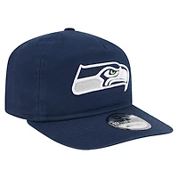 Casquette ajustable 19TWENTY pour homme New Era College Navy des Seattle Seahawks