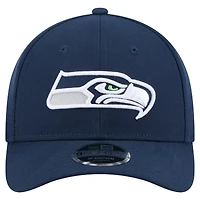 Men's New Era  College Navy Seattle Seahawks Team Collection 9FORTY M-Crown Adjustable Hat