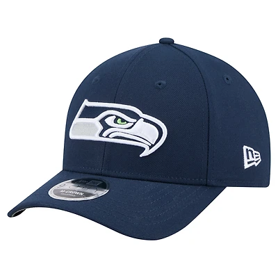 Men's New Era  College Navy Seattle Seahawks Team Collection 9FORTY M-Crown Adjustable Hat