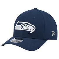 Men's New Era  College Navy Seattle Seahawks Team Collection 9FORTY M-Crown Adjustable Hat