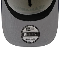 Men's New Era Cream/College Navy Seattle Seahawks 2025 NFL Draft 9FIFTY A-Frame Snapback Hat