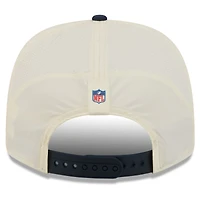 Casquette ajustable New Era crème/bleu marine Seattle Seahawks 2026 NFL Training Camp 9SEVENTY pour homme