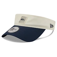 Men's New Era  Cream/College Navy Seattle Seahawks 2026 NFL Training Camp Adjustable Visor