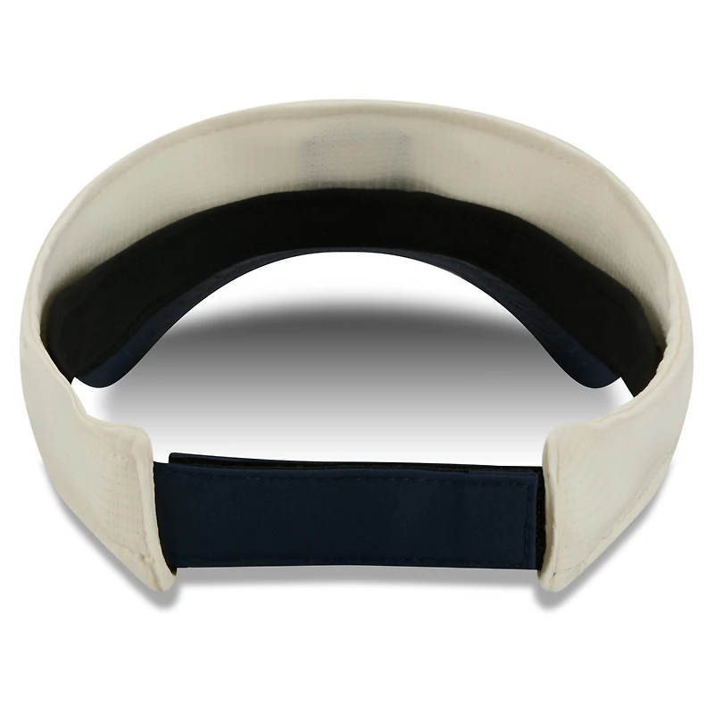 Men's New Era Cream/College Navy Seattle Seahawks 2026 NFL Training Camp Adjustable Visor