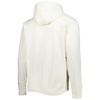 Sweat à capuche crème pour homme Seattle Seahawks Sideline Chrome Pullover New Era